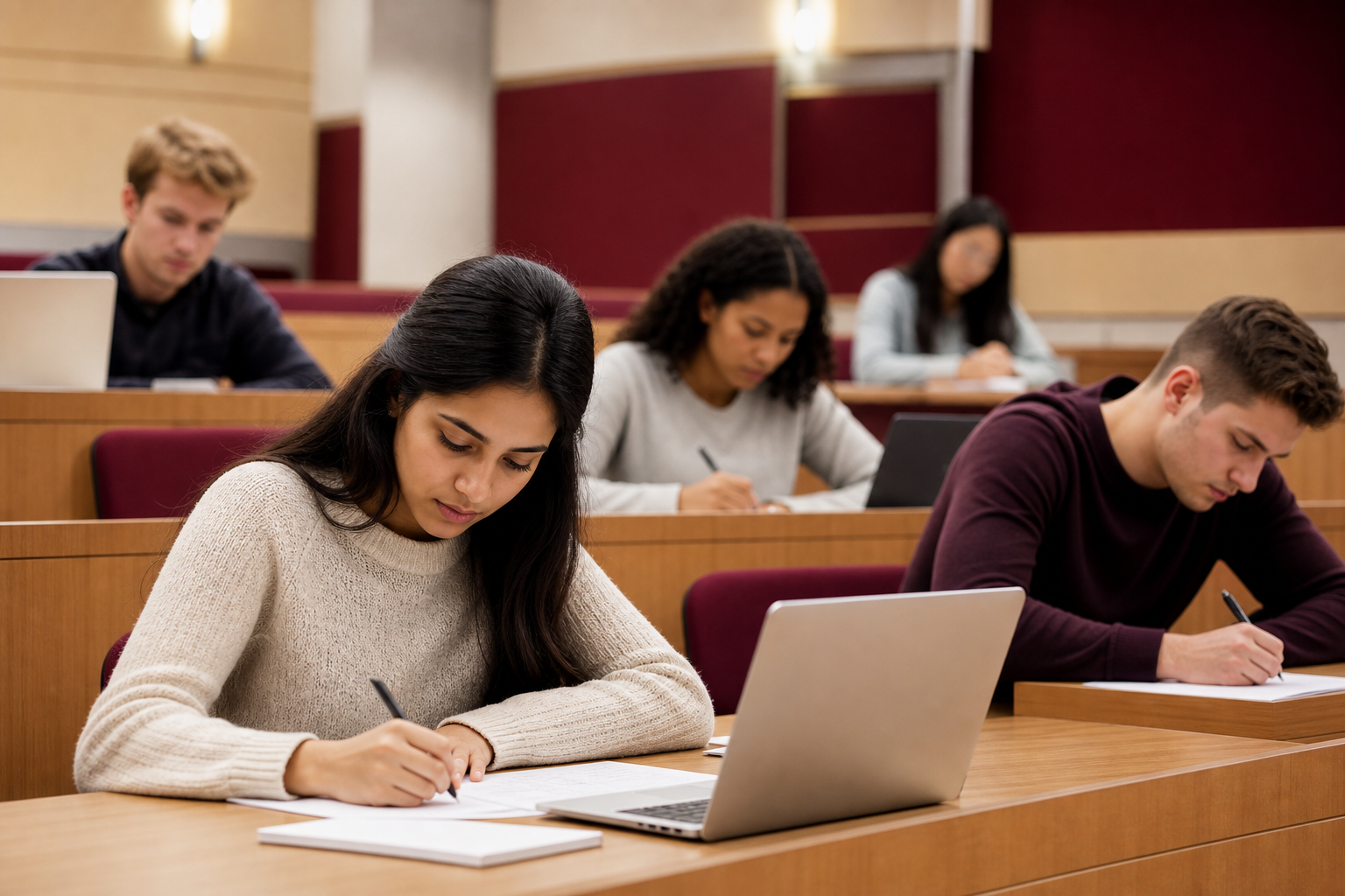 IQEC students in a classroom